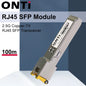 ONTi 2.5G RJ45 SFP Module 2.5Gbps SFP Copper RJ45 SFP Transceiver Module Compatible with Cisco/Mikrotik Ethernet Switch