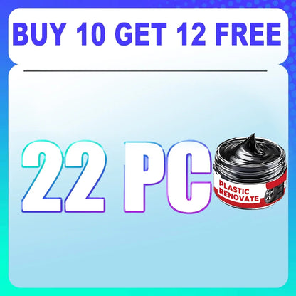 Auto Interior Refurbish Paste Multifunctional Leather Plastic Care Cream Long Lasting Shine Anti Oxidation Protection Coating