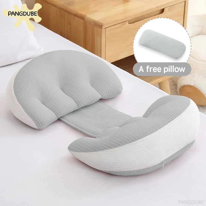 PANGDUBE Pregnancy Pillow U-shaped Waist Pillows Cotton Maternity Pillow Women Sleeping Body Pillow Care for Pregnancy Cushion