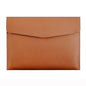 Stationery Dustproof Leather Leather Document Pouch Large Capacity A4 Leather File Folder File Bag for Men