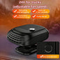 Fast Heating 12V/24V Car Heater & Defroster, Dual Speed Quick Warm Up, Front Demister for Winter Car Heating & Defogging