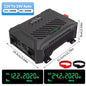 DATOUBOSS 2000W Pure Sine Wave Inverter DC12V-24V Auto Switching Portable Dual Voltage Car Inverter for RV Off-Grid Solar System