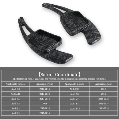 For Audi A3 A4L A5 A8 S3 S5 SQ5 Q7 R8 TT TTS Auto Steering Wheel Rear Shift Paddle Car Shift Equipment Semi Automatic Clutch Red