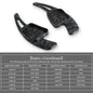 For Audi A3 A4L A5 A8 S3 S5 SQ5 Q7 R8 TT TTS Auto Steering Wheel Rear Shift Paddle Car Shift Equipment Semi Automatic Clutch Red