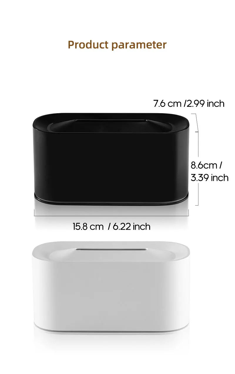 Mini Aroma Diffuser Aromatherapy Realistic Flame Lights Colorful RGB Air Humidifier Desktop USB Sprayer/Essential Oil Set