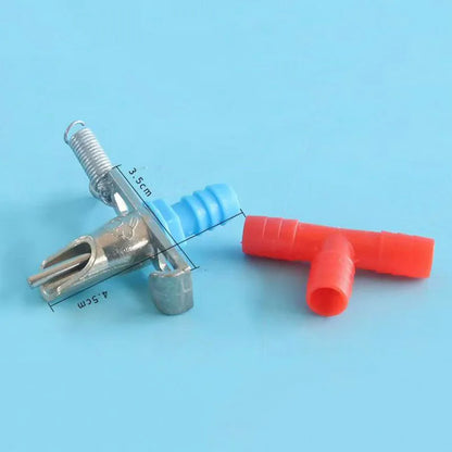 10/20pc Farm Animal Drinking Tools Rabbit Nipple Drinker, Rodent Automatic Waterer Feeder Equipment for 8mm Hose Farm Fountains