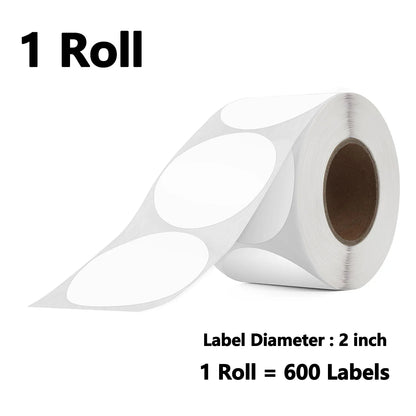 Thermal Paper Label for Warehouse & Logistics - High-Quality Adhesive Labels with Pre-Drilled Holes, Durable Blue，70*40mm