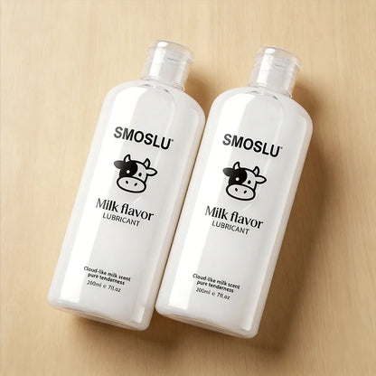 SMOSLU Creamy Milk Scent Water-based Lubricant – Silky Long-Lasting Lubrication for Vaginal & Anal Play – Gentle
