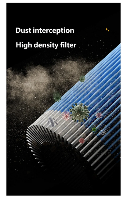 HOMEFISH Home Office Desktop Fog Free Humidifier Air Purifier for Bedroom Car - Safe for Pregnant Women Mothers Babies
