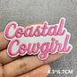 Cartoon Embroidered Patches For Clothing Slogan Letters Embroidery Patch For Clothes Iron On Patches On Clothes Jackets DIY