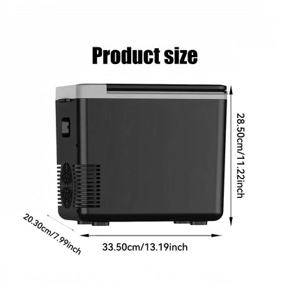 3-in-1 10L Portable Fridge12V/220V Car Home Mini Refrigerator Compact Cooler Warmer for Travel, Office, Dorm