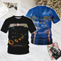 Classic Rock Helloween T-shirts Male 3D Print Men Women Hip Hop Trend Short Sleeve TShirt Street Loose Parent-child Short Sleev