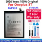 Original Battery For Oneplus one 1+ For OnePlus 1 2 3 1+3 One Plus Nord 2 N10 X 3 3T 5 5T 6 6T 7 7T 8 8T 9 9R Pro Plus Batteries