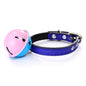 Adjustable Pet Puppy Cat Scarf Bandana Collar Neck Scarf For Small Dogs Kitten Saliva Towel PU Collar with Triangular Bandage