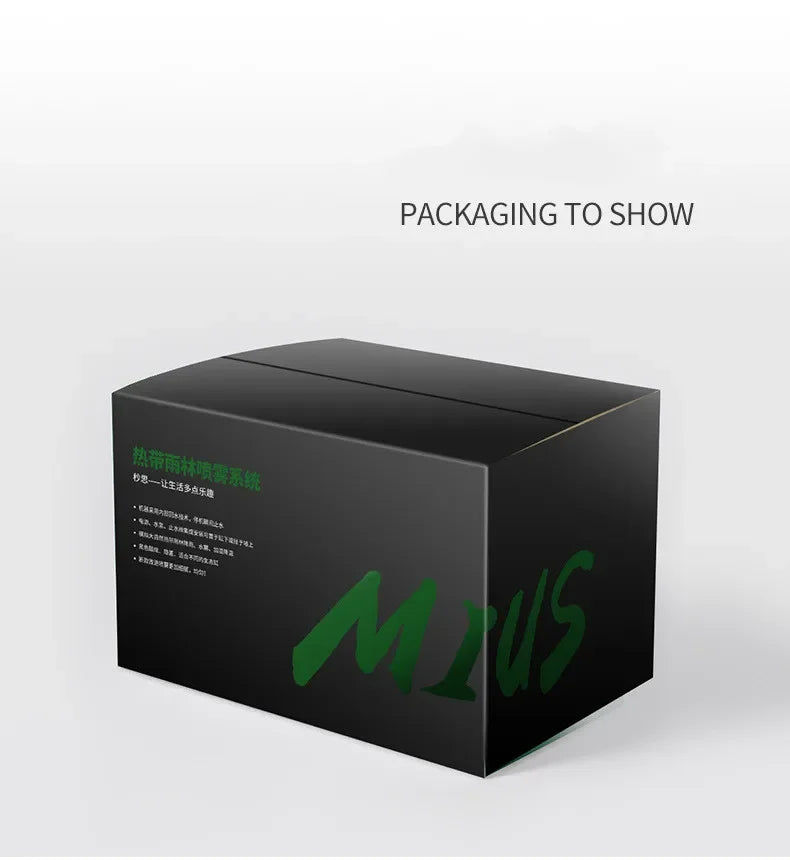 MIUS D Series Reptiles Fogger Humidifier 2 Generation Rainforest Silent Pump Fog Machine Greenhouse Rainforest Garden Spray