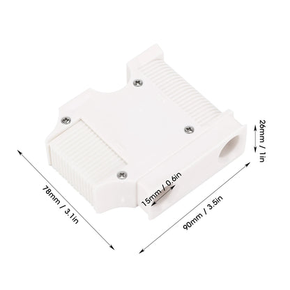 Marine Hardware Fenders Cable Hanger Anti-Collision Ball Holder ABS White Replacement for Yacht Boats Accessories