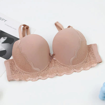2025 New Sexy C D DD E Cup Bras For Women Breathable Red Khaki Pink Black White Skin Push Up Underwear Plus Size Lingerie