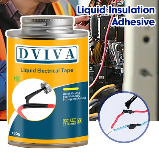 50/150g Waterproof Liquid Electrical Tape Home Use Insulation Paste Sealant Suitable Fix Line Glue for Wires Cables Adhesives