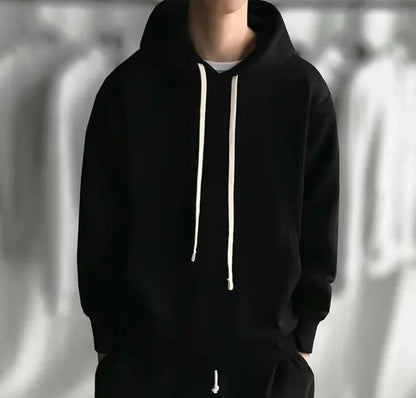 Male Clothes Hooded Solid Sweatshirt For Men No Logo Hoodies Yellow Designer Sweat Shirt Simple Elegant Hot Low Price New In S