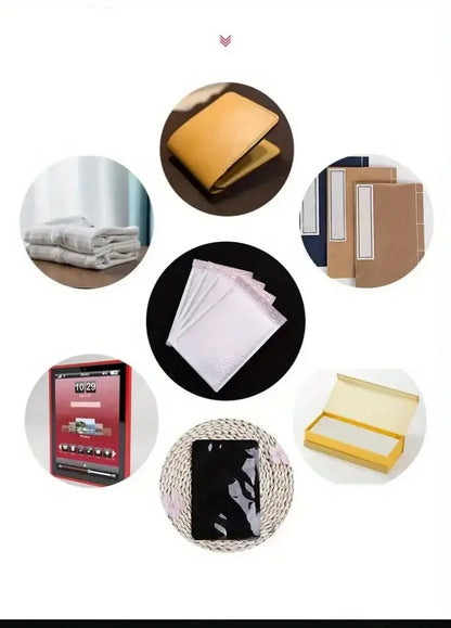 10/50pcs Composite Pearlescent Film Bubble Bag White Garment Packaging Express Bag Thickened Envelope Foam Waterproof Bubble Bag
