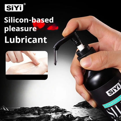 Silicone-Based Personal Lubricant Long Lasting Silky Smooth, Non-Sticky, Unscented, Waterproof For Men Women and Couples 120ml