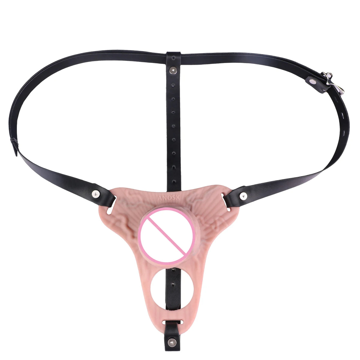 ANOSX Multi-styles Penis Sleeve Realistic Dildo Sheath Silicone Male Chastity Cage With Lockable Secure Chastity Belt BDSM Toy