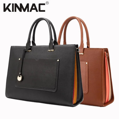 Lady Briefcase Kinmac Brand Handbag Messenger Laptop Bag 13.3,14 Inch,Shoulder Women Case For MacBook Air Pro PC,Dropship