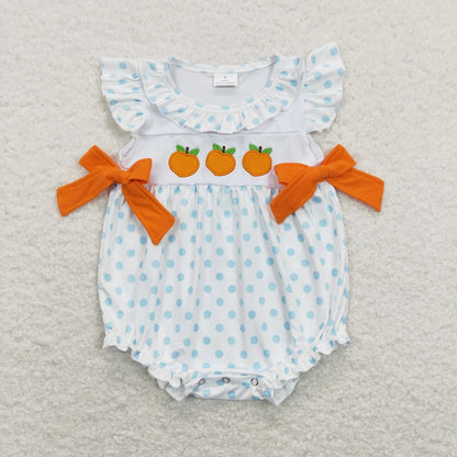 Wholesale Baby Girl Newborn Birthday Balloons Romper Bubble Embroidery Pink Plaid Bows Jumpsuit Kids Toddler Summer Clothes
