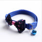 Fashionable bow dog and cat collar soft and comfortable pet accessory set with bell universal collar for cats and dogs