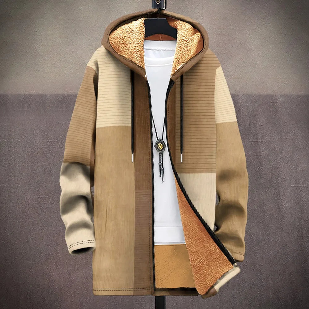 Men Cardigans Coats Skull Head Printed Plush Thick Winter Abstract Art Graphics Jackets Casual Streetwear Unisex Clothing