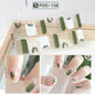 1PC Gel Nail Sticker Patch Slider Flower Gradient Color Back Glue Full Cover Waterproof Gel Nail Sticker UV Lamp Curing Manicur