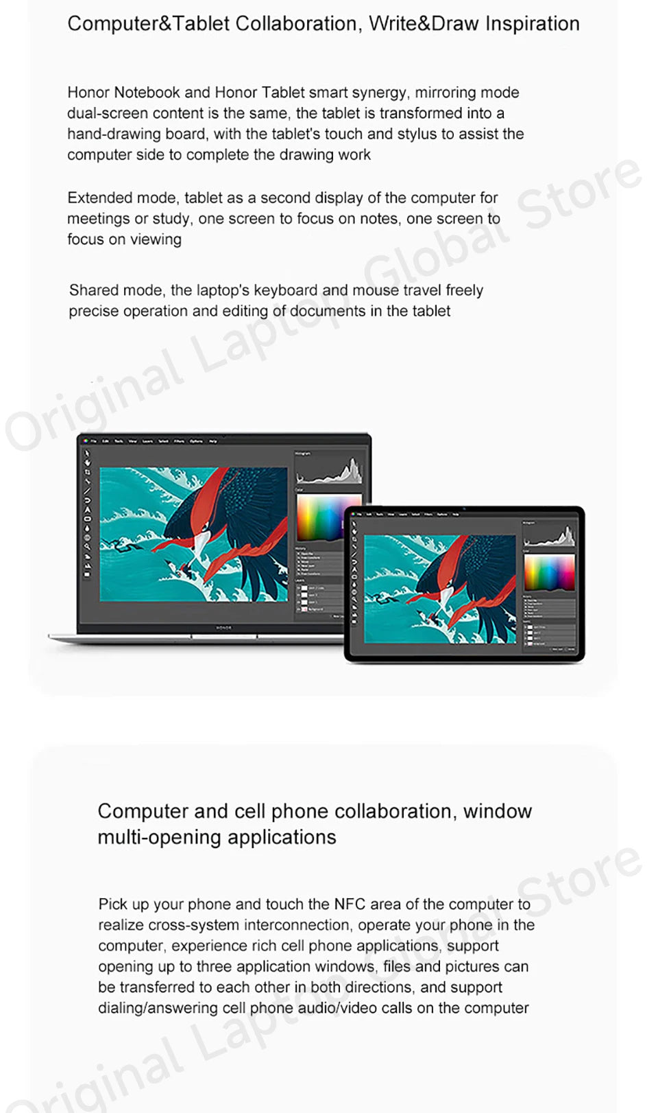 Honor Laptops X14/X16 2024 Riptide Edition R5 7640HS 16GB 512GB/1TB/2TB 60Hz IPS Screen 60Wh Ultra Large Battery Capacity Laptop