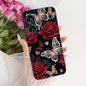 Case For Motorola Edge 50 Fusion Cover XT2429-1 Popular Flower Soft Black Silicone Phone Cases For Motorola G96 5G MotoG96 Funda