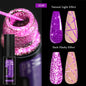 Gold Silver Metallic Liner Paint Gel Nail Polish Chrome Mirror Metal Effect Super Bright French UV LED Semi Permanent Nail Gel