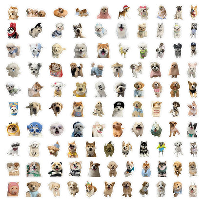 103 Pcs Cute Dog Stickers - Adorable Decals for Journals, Phone Cases, Water Bottles & DIY Crafts LanLanStickersWorld