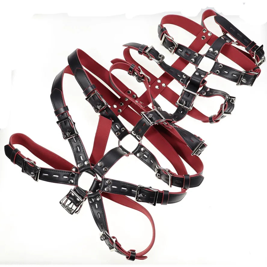 BDSM K9 Bondage clothing Dog Hood lower Body Binding band Puppy Play Sex toys Role-Playing Male Female Adult Games