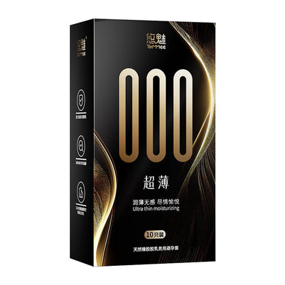 Unusual thin Condoms for couple Women G-spot Stimulation condom with mustache spike sleeve presentations Adult sex products