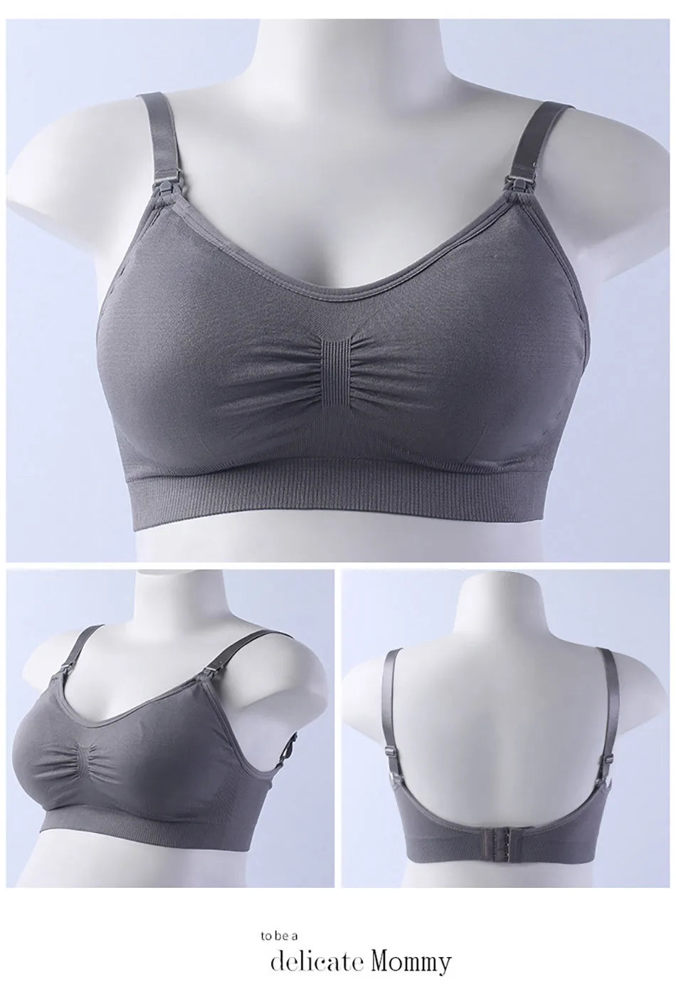 Breathable Maternity Pregnant Bras Comfort Breastfeeding Sleep Bralette Women Wireless Seamless Nursing Underwear