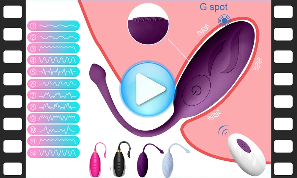 Remote Control G-spot Panty Vibrator Adult Sex Toys 10 Vibrations for Women Mini Vibrator Bullet Anal Vibrators Wearable Egg 18+