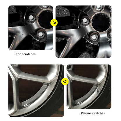 Alloy Wheel Scratch Repair Kit For Car Scratch Fix Repair Wheels Kits Auto Dent Scratch Paint Surface Restore Rim Care Tool
