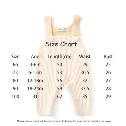 MILANCEL New Spring Baby Overall 3M-6Y Solid Color Infant Girls Knit Rompers 6 Colors Versatile Children Suspenders Jumpsuit