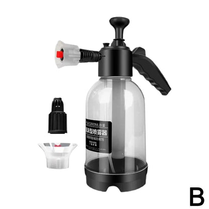 Foam Spray Sprayer Car Wash With Bottle Gun Manual Pressure Water Jet home Shampoo foam Snow watering can hand-pressed car 2L