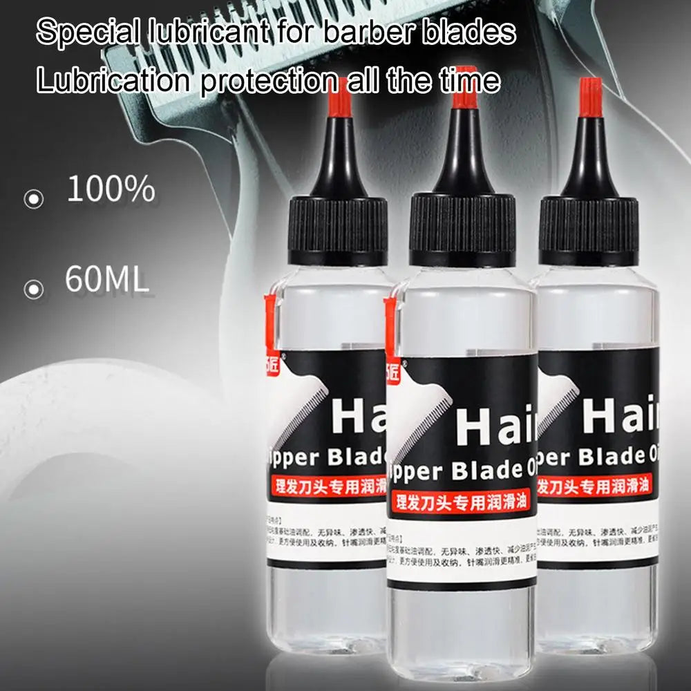 Trimmer lubricating oil Hair scissors lubrication Reduce metal friction No odor For hair cutting tool maintenance lubrication
