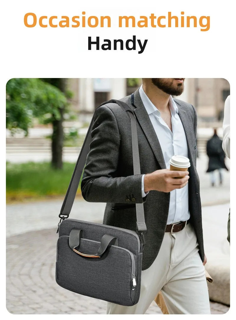 Laptop Bags 13 14 15 16 inch Notebook Bag for MacBook Air Pro M1 M2 M3 M4 Computer Handbag Briefcase Women Men Work Sleeve Bag