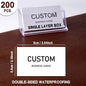 200pcs, Custom Business Cards/Cards, Desktop Business Cards, Thank You Cards, Matte Film
