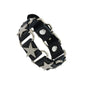 New Punk Dark PU Bracelet For Women Men Hip Hop Rock Chain Multi Layered Bracelet Trend Retro Gothic Jewelry Dancer Accessories
