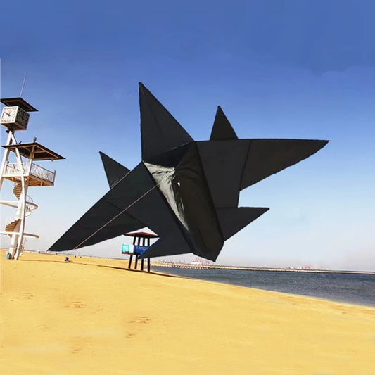 Aircraft kite flying adults kites bomber kite nylon fabric reel fighter kite outdoor play kite air plane kites airplane kite koi