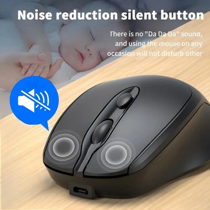 Beechip Rechargeable Wireless Bluetooth Mouse Silent WIRELESS COMPUT MOUS USB Ergonomic Gamer Mouse For Computer Laptop Macbook