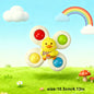 Baby Bath Toys Funny Bathing Sucker Spinner Suction Cup Cartoon Rattles Fidget Educational ToysChristmas Birthday Gifts for Kids