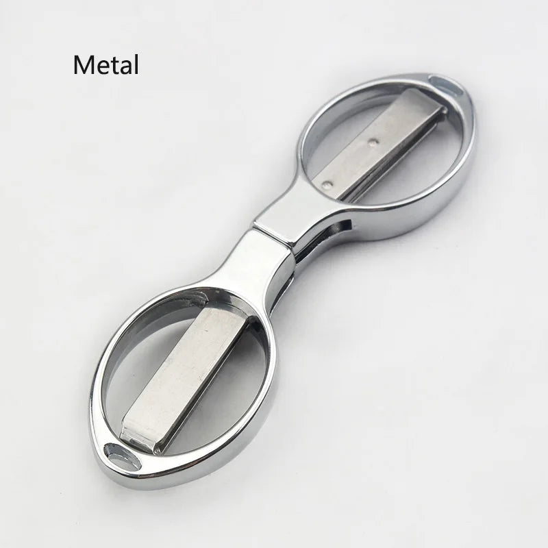 Portable Stationery Folding Scissors Stainless Steel Fishing Line Cutter Multi-functional Needle and Thread Scissors